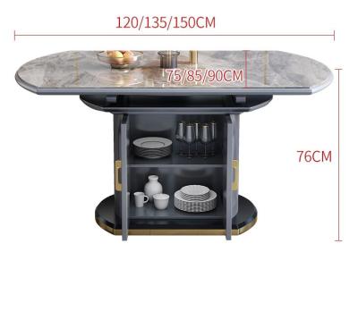 China Extendable Hot Sales Table Chairs Splace Extended Smart Table Aluminum Extending Table Mechanism for sale