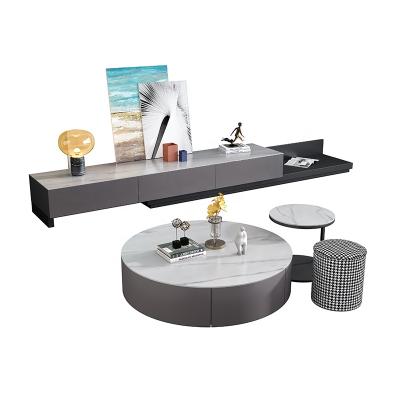 China Wholesalers modern coffee table TV stand and table set for living room marble coffe table for sale