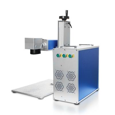 China Laser marking cheap jewelry 20W 30W 50W from Liaocheng 30 watt steel portable mini 3d metal fiber rotary laser marking machine for sale