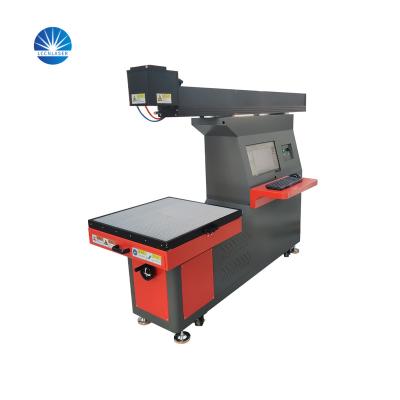 China 600*600mm deep co2 3d laser marking machine on morocco paper pet plastic wood jeans co2 laser marking machine price Derek for sale