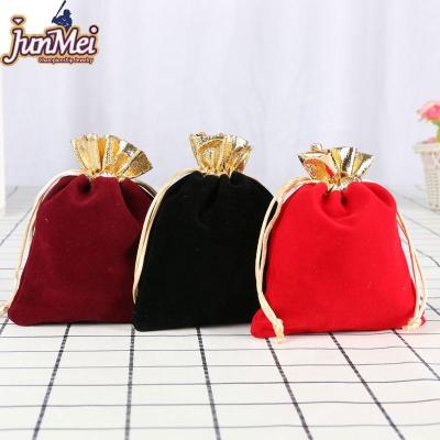 China Transparent Jewelry Pouch Tobacco Bags Tobacco Pouch Coin Pouch Organza Mesh Bag Junmei Model Attractive Jewelery Pouch for sale