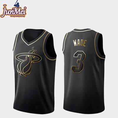 China Anti-wrinkle JUNMEI Memorial Basketball Jersey For Sports Teams for sale