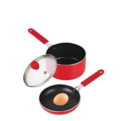 China Non Sustainable Stick Foil Mini Sauce Pan With Lid for sale