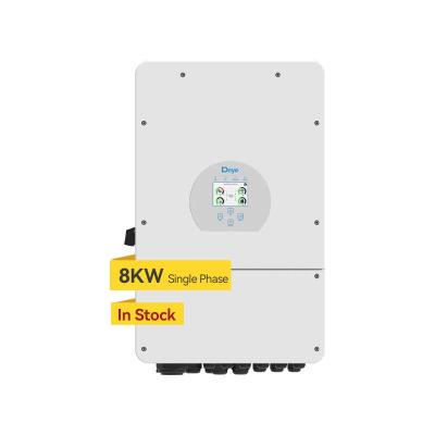 China hybrid inverters 48v 8000w, 10000w, deye 12000w hybrid photovoltaic inverter with Mppt trackers 420W*670H*233D for sale