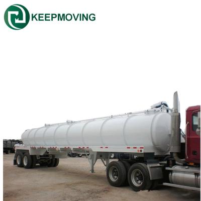 China Truck Trailer Carbon Steel Vacuum Sewer Tank Sucker Trailer For Sale for sale