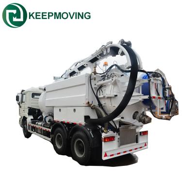 China HOWO 6x4 11cbm Vacuum Blower Truck 11000liters/12 Wheelers Sewer Suction Tanker Truck for sale