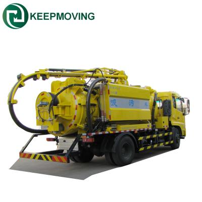 China 5000liters vacuum sewage sucking tank truck for sale 5cbm for sale