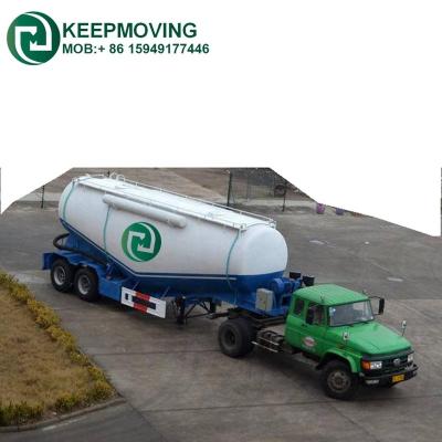 China Tandem Axles 29 CBM Cement Bulker Tank Semi Trailer Truck Trailer for sale