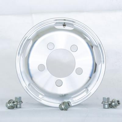 China Maxus V80 Aluminum Aluminum Alloy 16 Inch Bus Wheel Middle Rim For 700-16 Tire for sale