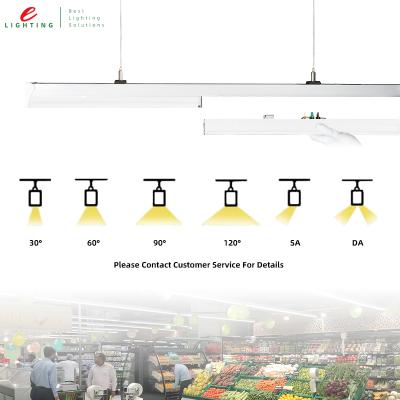 China Supermarket 3 phase led linear trunking system for light ip20 20w 50w 70w for factory, led trunk continuous linear lighting system for sale