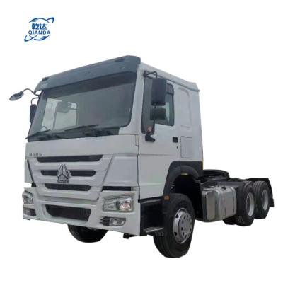 China Aluminum alloy used tractor shop Sinotruk Howo tractor 6*4 420hp euro 3 engine diesel tractor head for sale