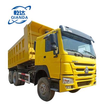 China Sale of refurbished HOWO dump truck 6*4garbage truck > 8L for sale