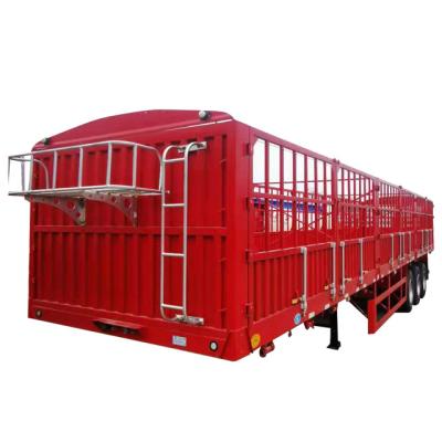 China High quality durable flatbed truck trailer flatbed trailer for transporting 40 feet truck trailer container for sale