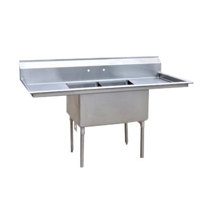 China Without Faucet Commercial Use Restaurant Kitchen Sink Stainless Steel Commercial Sink for sale