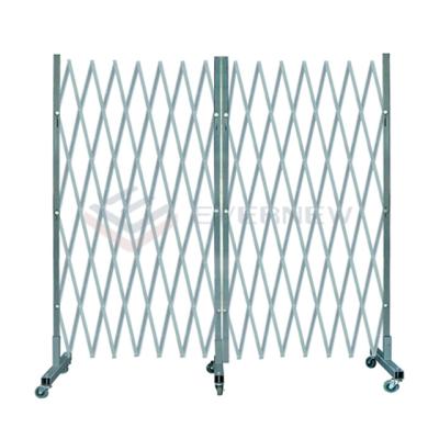 China Indoor Or Outdoor Metal Security Retractable Expandable Folding Gate for sale