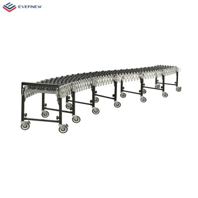 China Oil Pad Heavy Duty Professional Steel Flexible Wheel Conveyor for sale