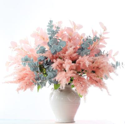 China New Art Flowers Artificial Flowers Bouquet Single Head Fashional Artificial Astilbe Flowers Bulk Group chinensis For Wedding Decoration Home for sale