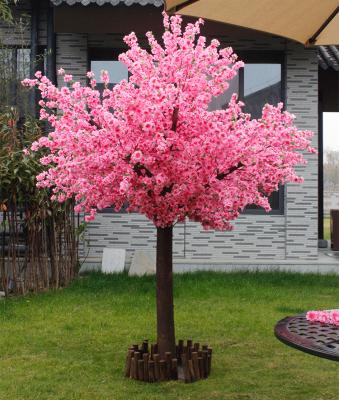 China China Eco-friendly Artificial Indoor Cherry Blossom Tree Arches Artificial Flower Trees Peach Blossom Flower Trees for sale