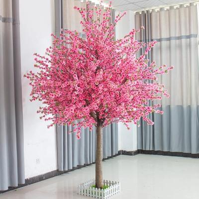 China Indoor Artificial Japanese Tree Wedding Minimalist Cherry Blossom Centerpiece Decoration Large Cherry Trees for sale