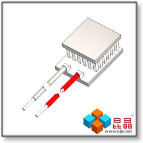 China TES1-018 Series (5.0x6.7mm) Peltier Chip/Peltier Module/Thermoelectric Chip/TEC/Cooler for sale