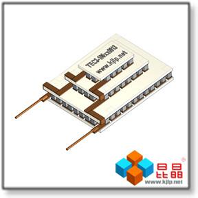 China TEC3-106 Series (Cold 8.61x12.98mm + Hot 21.72x28,27mm) Peltier Chip/Peltier Module/Thermoelectric Chip/TEC/Cooler for sale