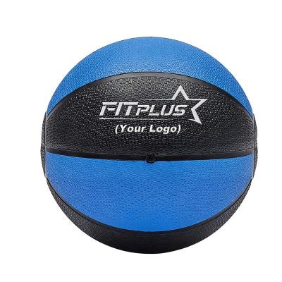 China Eco - Friendly Weighted Medicine Ball For Workouts Exercise Balance Shaping Promotional Rubber Medicine Ball for sale