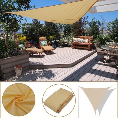 China Polyester Sun Shade Sail Sand Color Tent Sun Sail (Manufacturer), Waterproof Sun Sail for sale