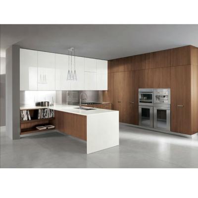 China Modern Custom Wholesale Project Use Modern Cabinet Shanghai Kitchen for sale