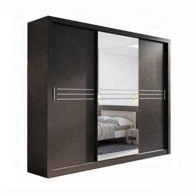 China (Other) Wholesale Adjustable Sliding Doors Mirror Wardrobe for sale