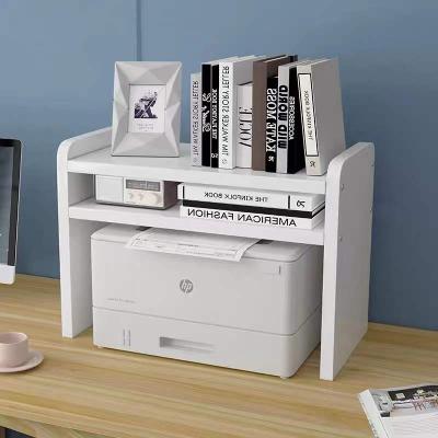 China New Trend High Quality Tiered Shelf Stored Tray Storage Space Desktop Stand for Printer for sale