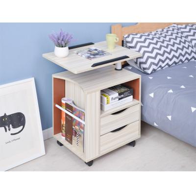 China Consistent Quality Adjustable Laptop Desk Ergonomic Movable Bedside Table (Height) for Bedroom for sale