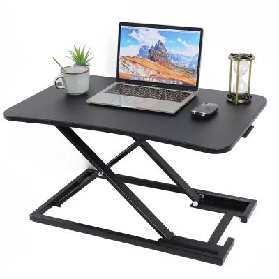 China Pneumatic Scissor Lift Table (Height) Height Adjustable Portable Laptop Stand Holder For Office for sale