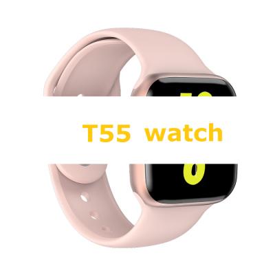 China Online Wholesale OEM Akilli Saat Smartwatch Rohs Manual Wifi CE Smartwatch T55 Watches Android T55 Smart Watch for sale