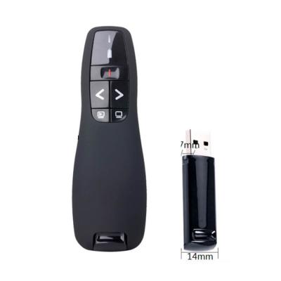 China Red Ppt Presentation Indicator Red Laser Light RF Wireless Laser Park Usb 2.4Ghz Remote Control Wireless Presenter Laser Light Pen for sale