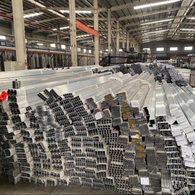 China door & Window Extruded Color Aluminum Wood Window And Door For Aluminum Profile Section At Favorable Price for sale