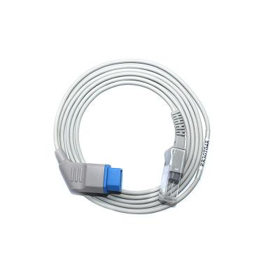 China Medical examination compatible with Mindray T5/T8 spo2 extension cable for SpO2 probe reusable disposable spo2 sensor for sale