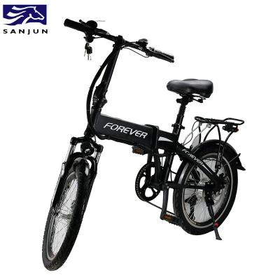 China Double standard electric bicycle lithium battery assisted variable speed folding battery car small for sale