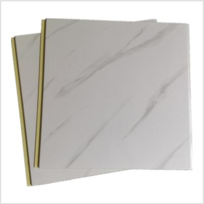 China Artistic Ceilings 300x9 Easy Install High Quality White Marble PVC Panels Interior Decorative PVC Wall Panel From China Factory for sale