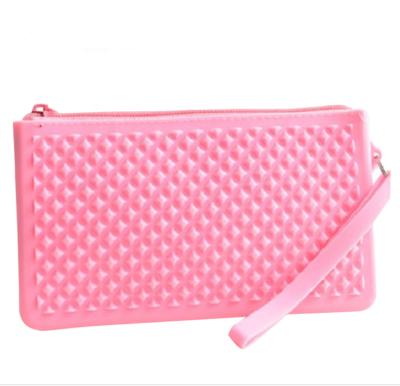 China Waterproof Modern Bags Waterproof Modern Silicone Bag Women Pencil Case Zipper Lock Cosmetic Bags for Girls for sale