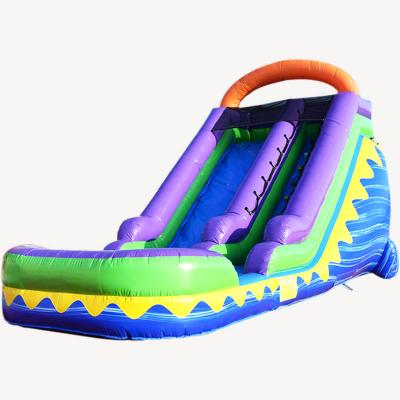 China cheap kids commercial marble waterslide small inflatable water slide for sale for sale