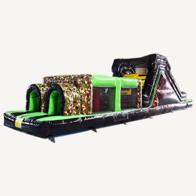 China Commercial Inflatable Race Game Obstacle Camp Military Obstacle Course For Kids for sale