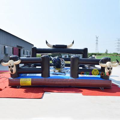 China Commercial Mechanical Bull Rides Inflatable Rodeo Bull Game for sale