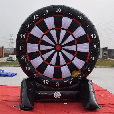 China Commercial Cheap Mini Inflatable Football Target Inflatable Soccer Dart For Sale for sale