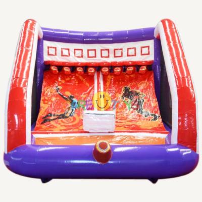 China IPS/IPSY Commercial Interactive Game System Inflatable Basketball Throwing Game For Sale for sale