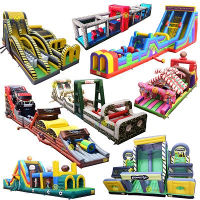 China China Factory Price Kids Commercial Wholesale Bounce House Bouncy Jumping Bouncy Castle Inflatable Obstacle Course For Sale for sale