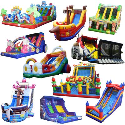 China New Small Kids Castle Bounce Dry Jumping Slide Cheap Wholesale Commercial Outdoor Inflatable Slide Bouncer For Party Rental for sale