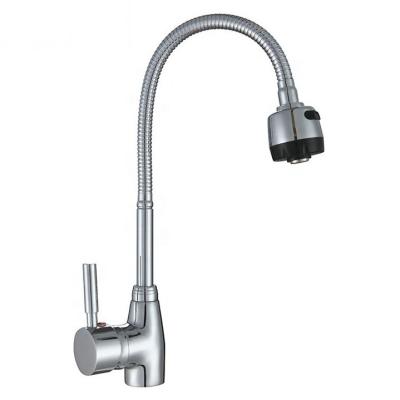 China Traditional Flexible Faucet Kitchen Brass Water Tap For Kitchen Faucet Flexible Tap Mixer for sale