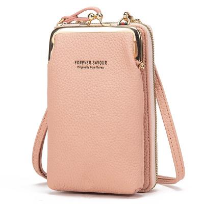 China Manufacturer Supplier Women Crossbody Shockproof Lady Promotion Cheap Bag and Case Cell Phone Bags for sale