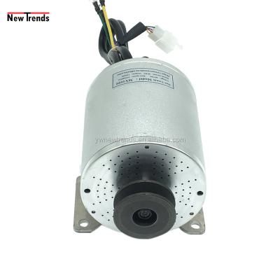 China High speed tricycle 48v 1200w BLDC motor with pulley belt for electric scooter/bike/motorcycle BM1109 for sale