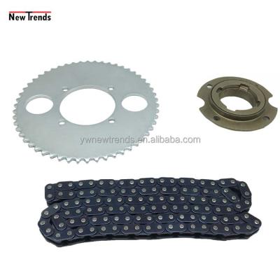 China EBike Electric Motor BM1109 MY1020 T8F Freewheel and Sprocket Chainwheel Chain Set T8F Electric Scooter ATV Kart Gear Accessories for sale